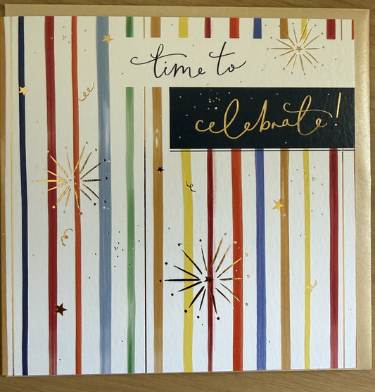 Nut Club- Time to Celebrate greeting card