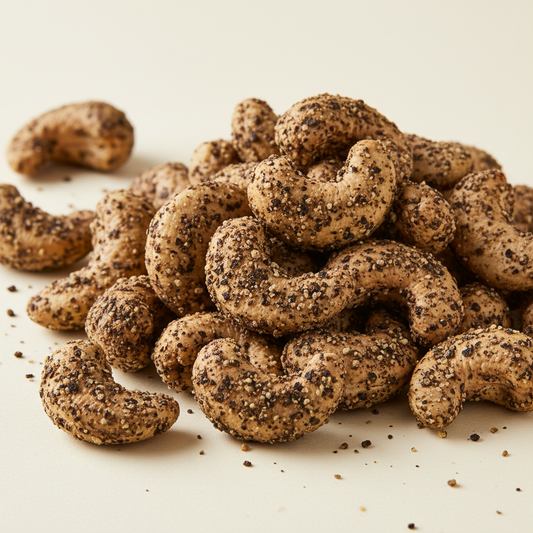 Black Pepper Cashews - Coarse Pepper